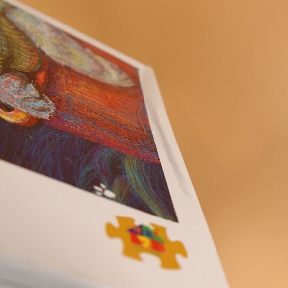 Chinese Cat Jigsaw Puzzle 500 Pieces The Beautiful Scenery Pictures Kitty - Picture 11 of 11